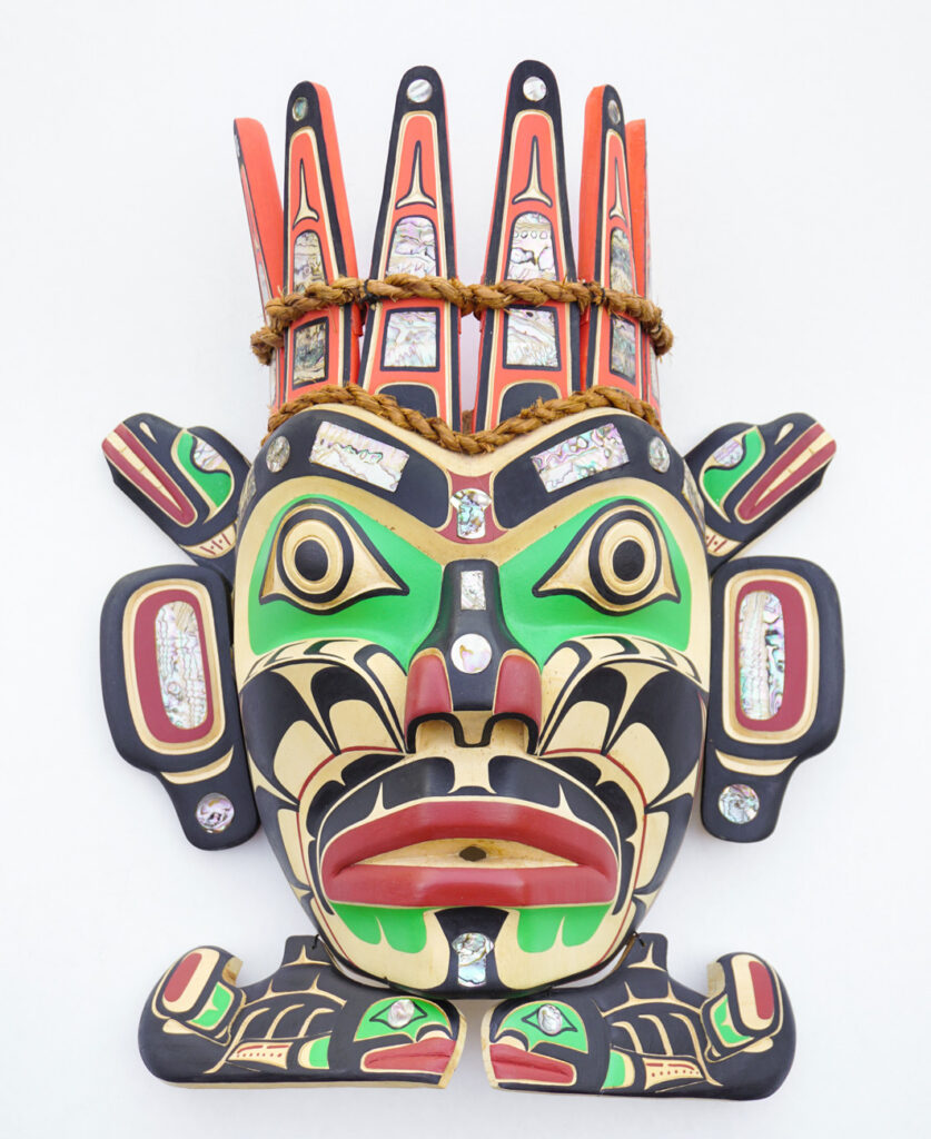 Transformation Mask by Ned W. Matilpi - Northwest American Native Arts ...