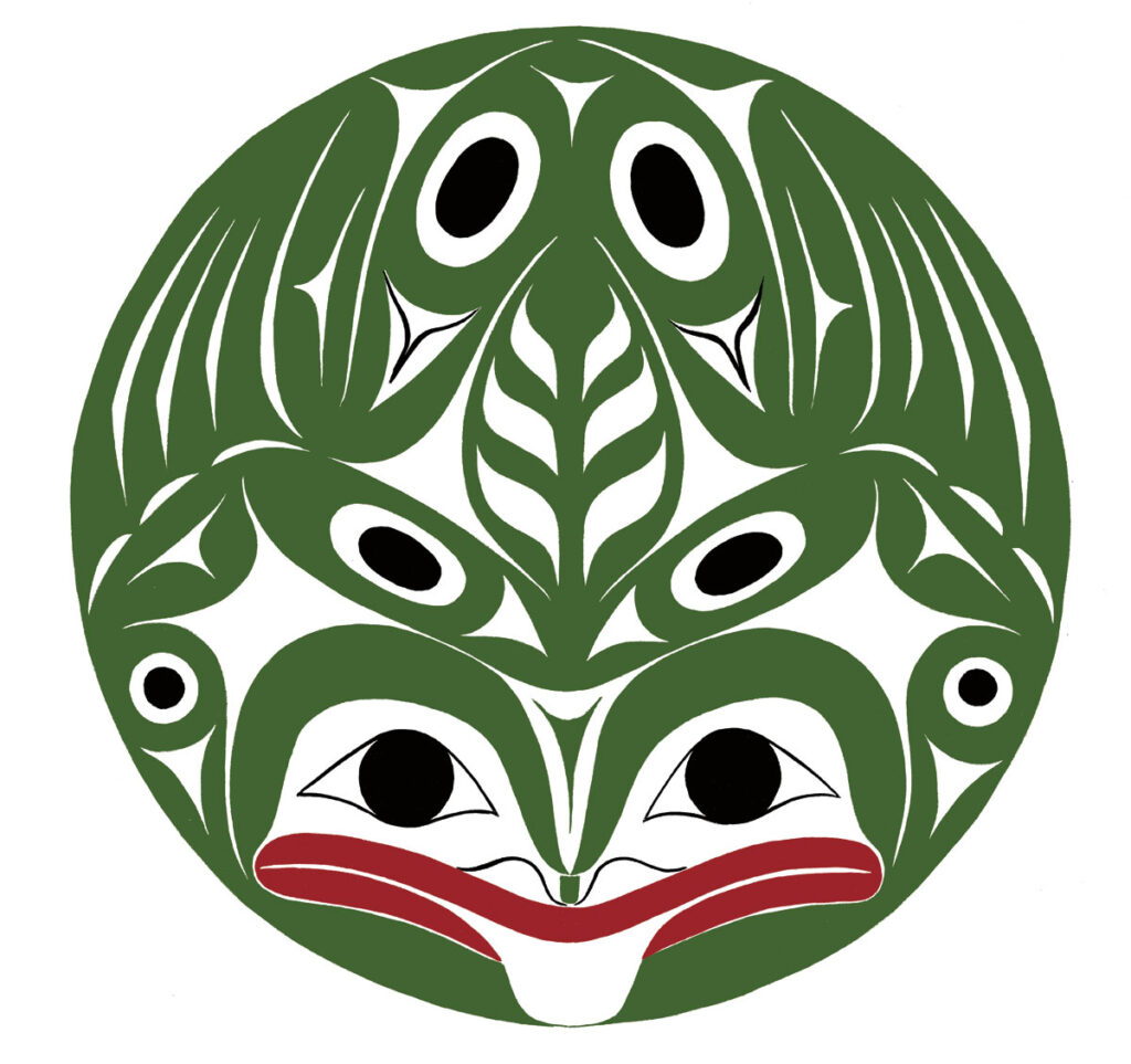 Frog - POD242LE - Northwest American Native Arts & Inuit Artwork Gallery