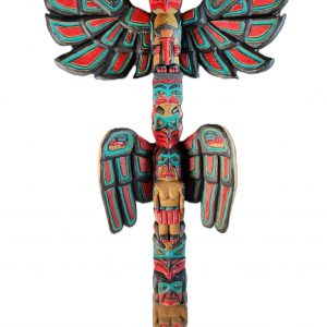 Double Wings Totem Pole by Myron Barnes