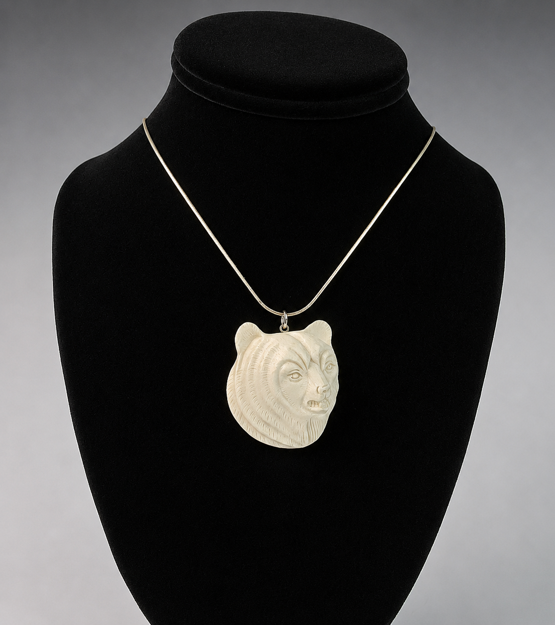 Ivory Bear Pendant